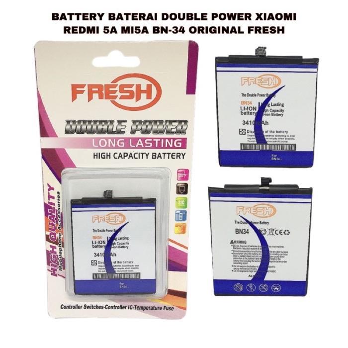 Jual murah Battery Baterai Double Power Xiaomi Redmi 5a Mi5a Bn-34
