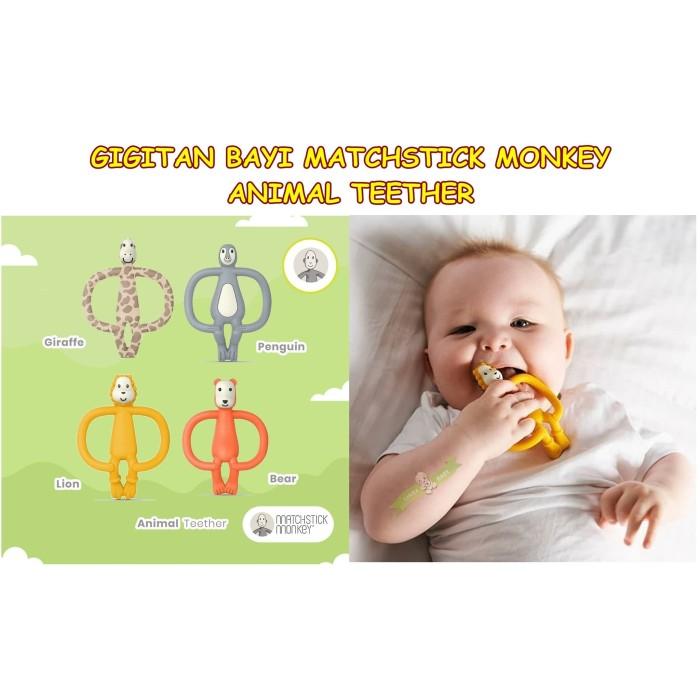 Gambar TEET63 GIGITAN BAYI TEETHER MATCHSTICK MONKEY TEETHER dari tokoh to undefined Tokopedia