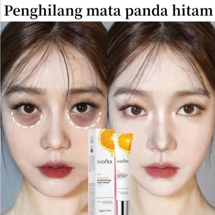 Gambar Vitamin C Eye Cream Menghilangkan Mata Panda Kantung Mata Garis Halus dari Suncity-Ltc undefined Tokopedia