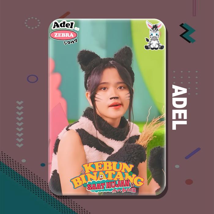 Gambar Photocard JKT48 Kebun Binatang Saat Hujan JKT48 Random Unofficial - Adel dari sunopy tokopedia undefined Tokopedia