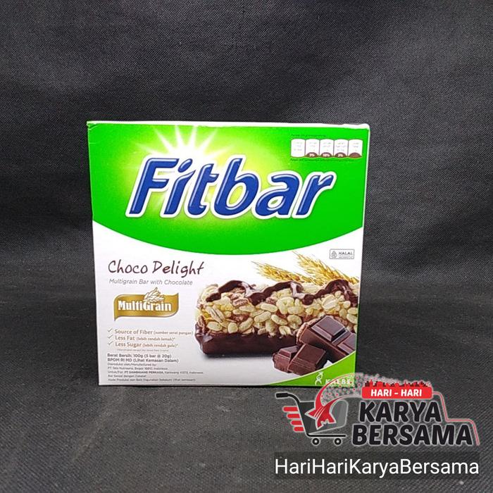 Gambar FITBAR CHOCO DELIGHT BAR PACK ISI 5'S X 20GR dari HariHariKaryaBersama undefined Tokopedia