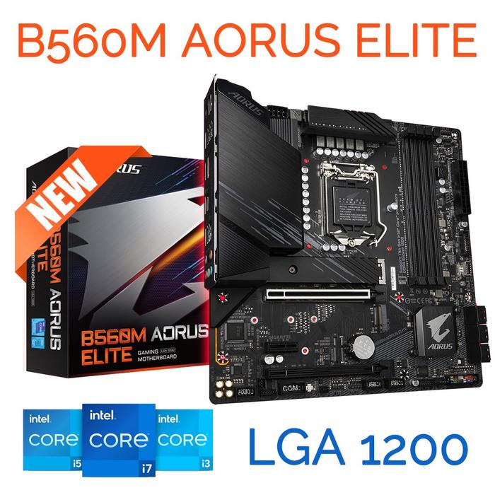 Gigabyte Motherboard B560 B560m Intel Core I5-10400F And GIGABYTE