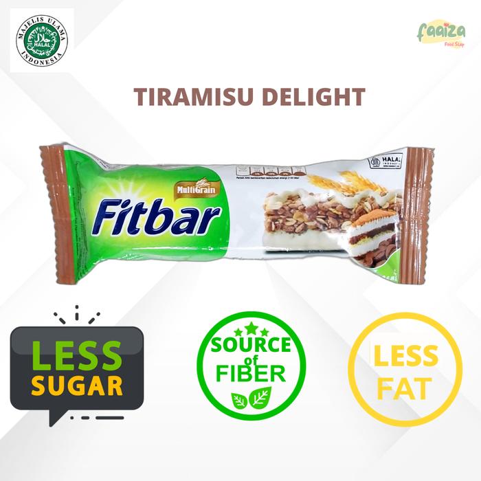 Gambar Fitbar Multigrain 20gr Snack Bar Camilan Diet - TiramisuDelight dari Faaiza Food Shop undefined Tokopedia