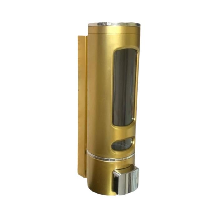 Gambar Tempat sabun Shampoo cair 400ml Hitam Soap Dispenser Black 50BG/50GL - gold dari Dunia Acc shop Kota Administrasi Jakarta Utara Tokopedia