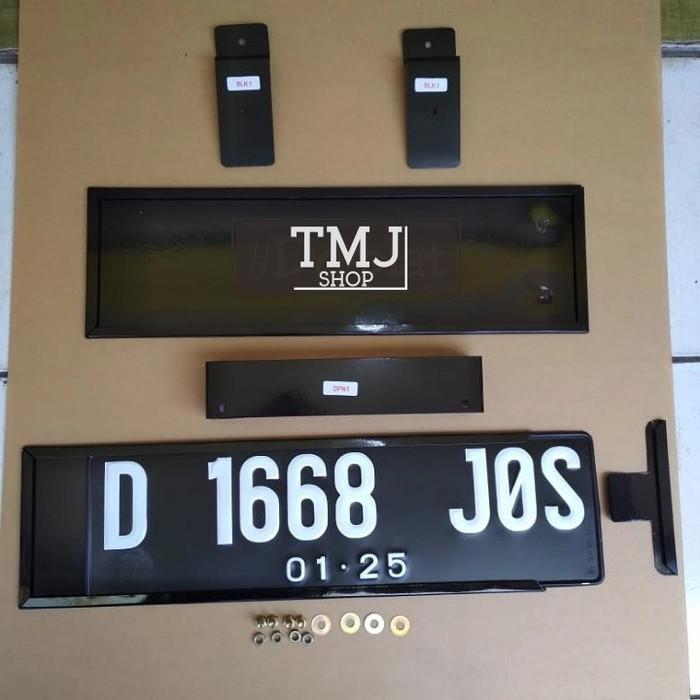 Gambar DUDUKAN PLAT MOBIL SEPASANG DENGAN MODEL SISIP SAMPING TERBAIK - 1/2 Pasang dari divatoser undefined Tokopedia