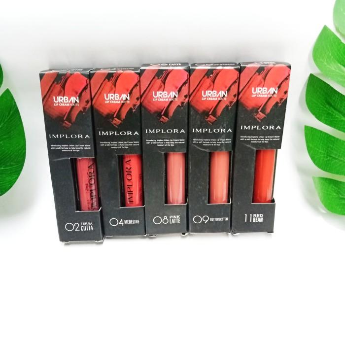 Gambar IMPLORA LIP CREAM 02 04 08 09 11 - 12 dari adinastore17 undefined Tokopedia