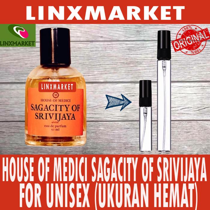 Gambar HOUSE OF MEDICI SAGACITY OF SRIVIJAYA EDP FOR UNISEX - UKURAN HEMAT - - 2ML dari LINXMARKET STORE undefined 3 Tokopedia