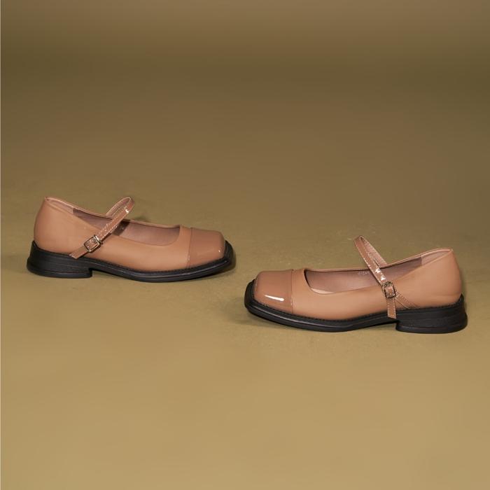Gambar Mandy's Shoes - Mary Janes - Preppy - Khaki, 37 dari Mandy&#39;s Official undefined Tokopedia