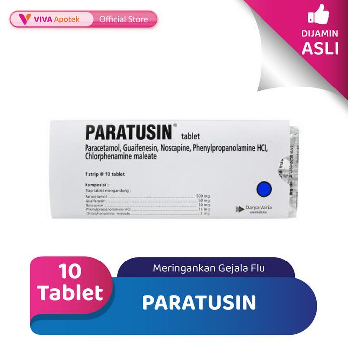 Gambar Paratusin untuk Meringankan Gejala Flu (10 Tablet) dari VIVA APOTEK undefined Tokopedia