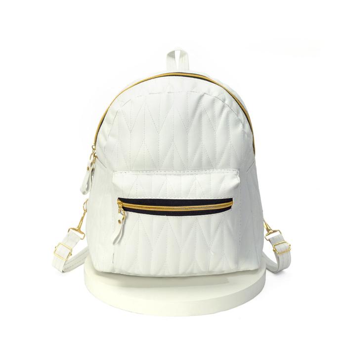 Gambar TAS RANSEL WANITA MINI LUCU MARINA TAS GENDONG TAS PUNGGUNG - Putih dari Maxus_Store undefined Tokopedia
