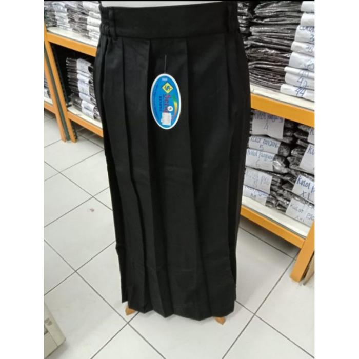 Jual Rok Hitam Rempel Panjang Seragam Sd Smp Sma Merek Seragam - L Di ...