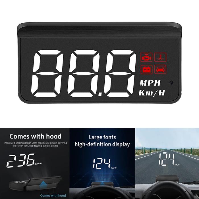 Gambar Car OBD2 Head-Up Display Auto Electronics HUD Projector OBDII Display dari kedai runcing undefined Tokopedia