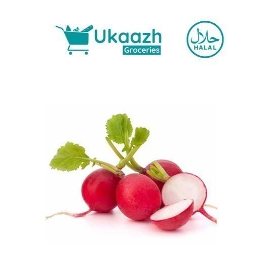 Gambar (KHI88) UKAAZH GROCERIES Lobak Merah (Radish) 1/2 Kg dari warkop adtri undefined Tokopedia