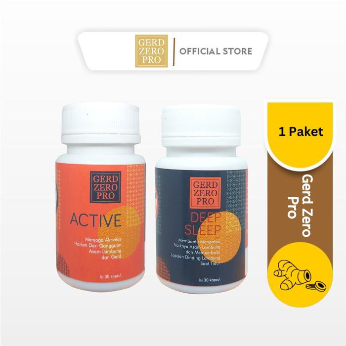 Gambar Gerd Zero Pro Kapsul 1 Paket Herbal dari agnitt undefined Tokopedia