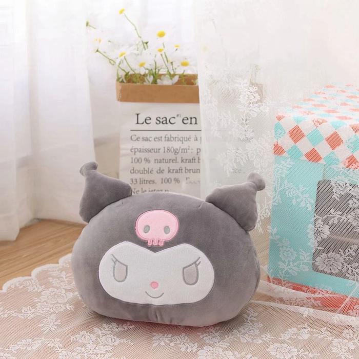Gambar Boneka bantal karakter cinamorol melody kuromi bahan plusH - KUROMI dari R&RBoneka undefined Tokopedia