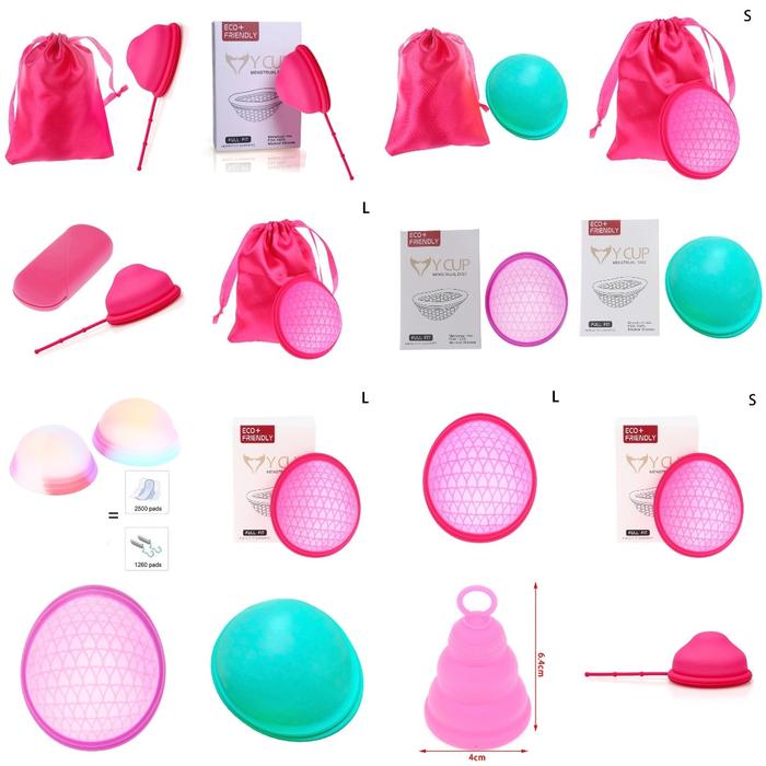 Gambar 1PCS Menstrual Disc With Flat-fit Design Extra-Thin Sterilizing dari Kingsons Official undefined Tokopedia