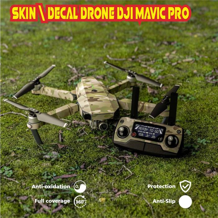 Gambar SKIN \ DECAL DRONE DJI MAVIC PRO FCCAMO dari DronefittingShop undefined Tokopedia