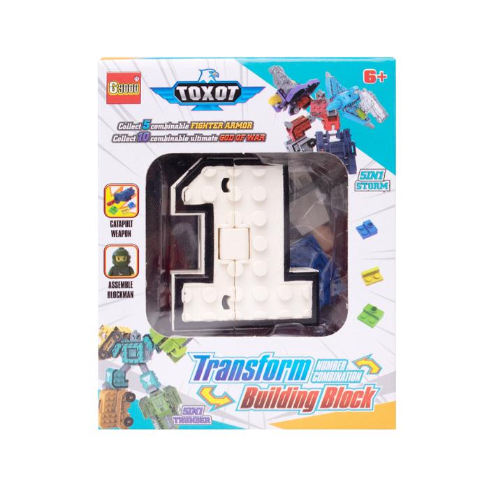 Gambar Mainan Robot Transformer Rakitan Angka / Mainan Mech Man - 1 dari QH.ID undefined Tokopedia