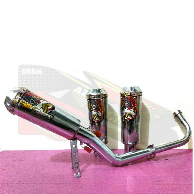 Gambar knalpot Racing Kawahara Matic Mio Mio J Gt Mio M3 Beat Vario dari Nicolas Aldino Sitorus undefined Tokopedia