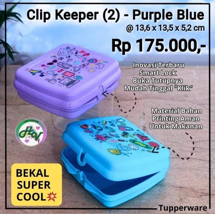 Gambar TUPPERWARE Tupperware Clip Keeper Kotak Sandwich Kotak Bekal [A08] - 2pcs dari agentupperware undefined Tokopedia