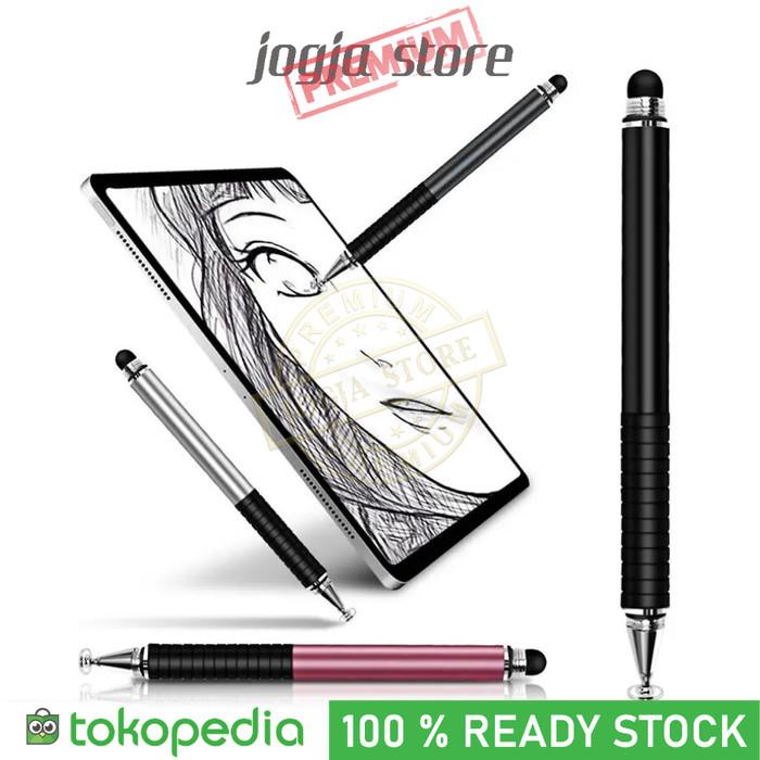 Gambar Pena Stylus Smartphone Tablet 2in1 Fine Point Capacitive Touch Pen Tab dari Jogja Premium Store undefined Tokopedia