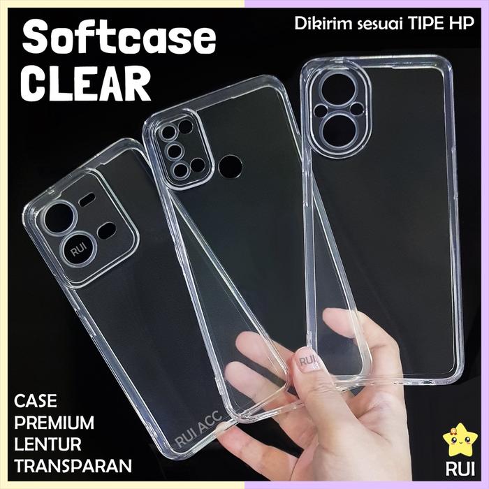 Gambar Clear Case Infinix Note 8 10 11 NFC Pro Silikon Bening Polos Lentur - HOT 10 dari Rui Acc undefined Tokopedia