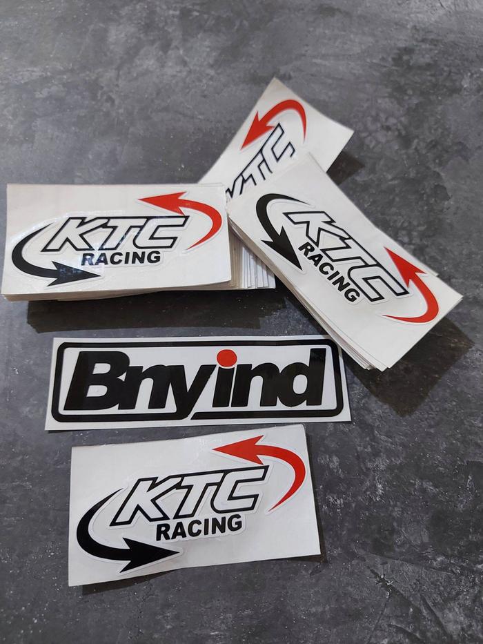 Gambar Hot STICKER KTC RACING CUTTING dari Dataku 88 undefined Tokopedia