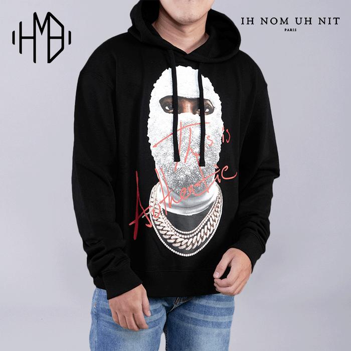 Ih Nom Uh Nit Mask Authentic With Logo Hoodie Black, S
