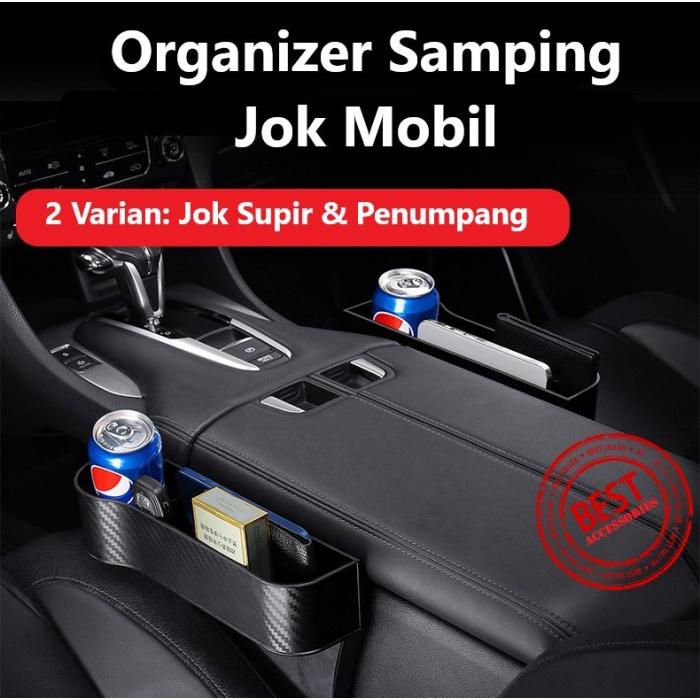 Gambar Car Seat Gap Organizer Carbon Jok Mobil Holder Storage Botol - Jok Penumpang dari wrgonline undefined Tokopedia