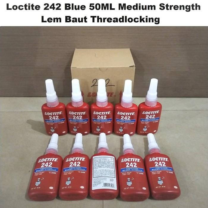 Gambar Loctite 242 Blue 50ML Medium Strength Lem Baut Threadlocking dari milkashopp1 undefined Tokopedia