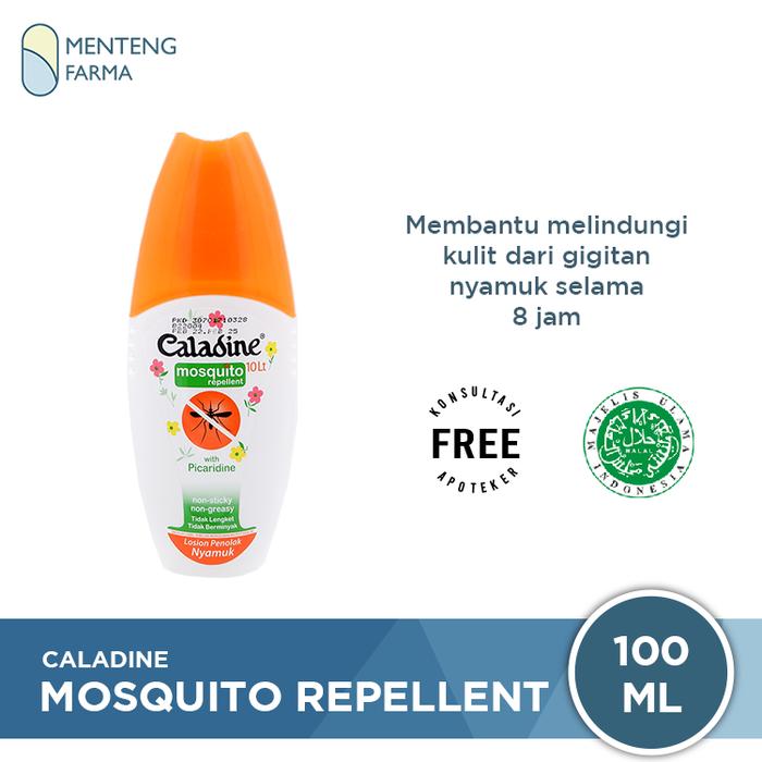 Gambar Caladine Mosquito Repellent 100 mL - Lotion Penolak Nyamuk dari Menteng Farma undefined Tokopedia