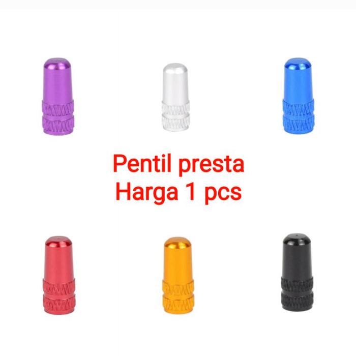 Gambar Accessories Valve Cover Presta - Black dari Technobike undefined Tokopedia