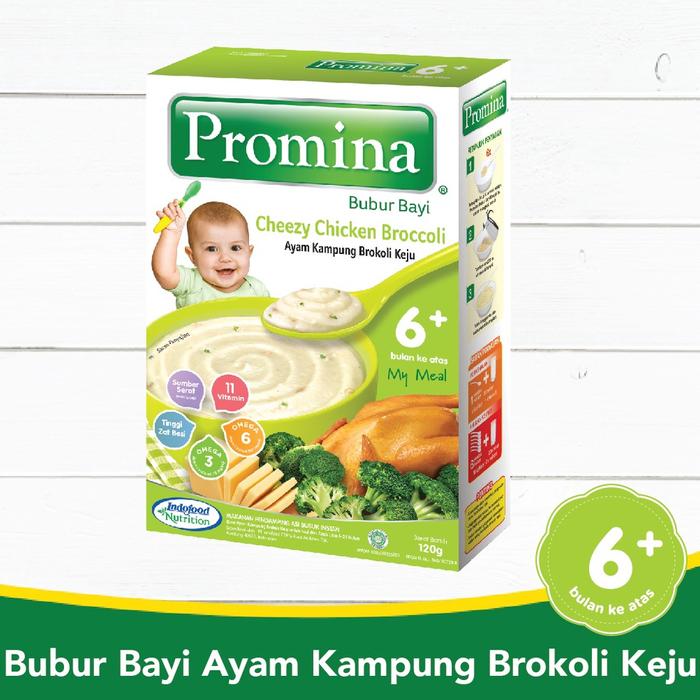Gambar ORTG-70 Promina Bubur Bayi 6+ Ayam Kampung Brokoli Keju Box 120 g x 1 dari shity cell undefined Tokopedia