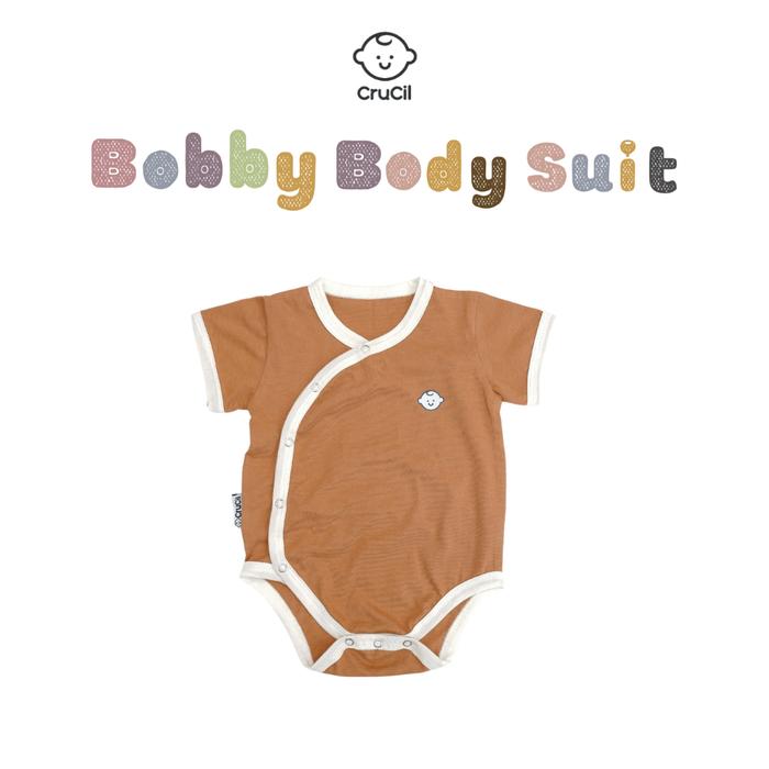 Gambar CRUCIL FACTORY BOBBY BODY SUIT SHORT SLEEVE BAYI TERLARIS. - Almond, NB (0m - 3m) dari Baby_born. undefined Tokopedia