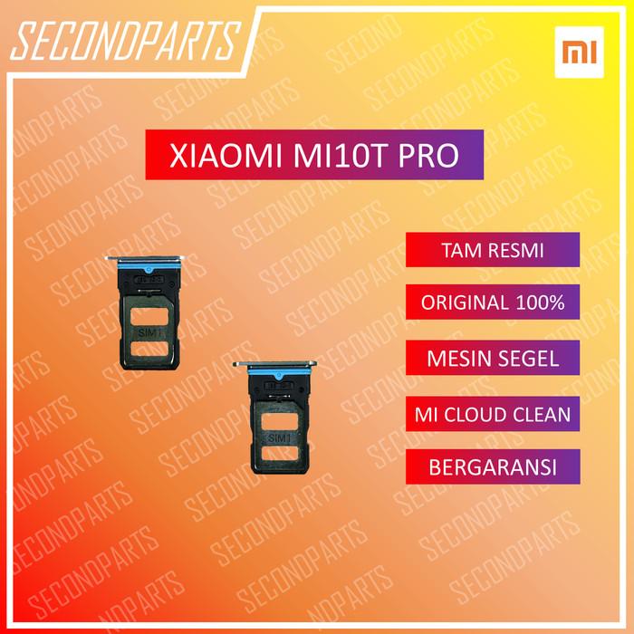 Gambar SIMTRAY SIM TRAY SLOT TEMPAT KARTU XIAOMI MI10T MI 10T PRO ORIGINAL - GREY dari SECONDPARTS ORIGINAL undefined Tokopedia
