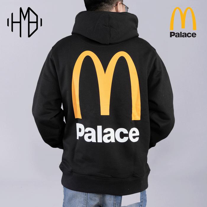Gambar Palace McDonalds Logo Hoodie - Black, L dari Hm8 Streetwear undefined Tokopedia