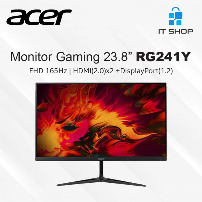 Acer Gaming Monitor 238 Inch Rg241y 165hz Nitro Rg1