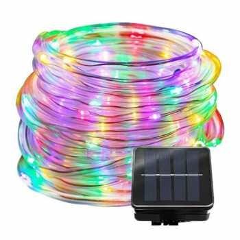 Gambar Lampu Hias String Lights Solar Power Waterproof 100LED 12 Meter - Multi Color dari importermurah undefined Tokopedia
