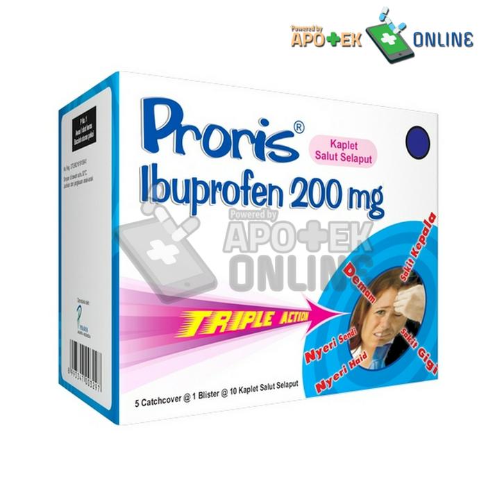 Gambar PRORIS 200MG 1 STRIP 10 KAPLET dari Apotek Husada Pare undefined Tokopedia