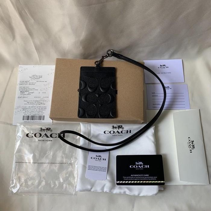 Gambar COÄCH LANYARD ID CARD HOLDER FULLSET KARTU KERJA - Embossed dari Boystore Id undefined Tokopedia