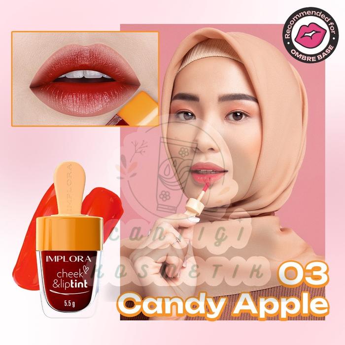 Gambar Implora Cheek and Lip tint - 03 CANDY APPLE dari Cantigi kosmetik undefined Tokopedia