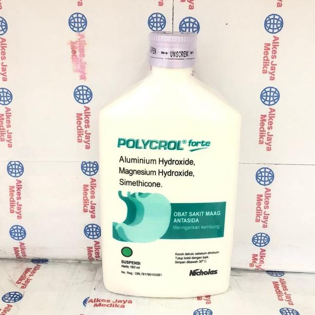 Gambar Q1 Polycrol Forte 180 ml - Obat Maag asam lambung GP13502 dari kasanahulumam undefined Tokopedia