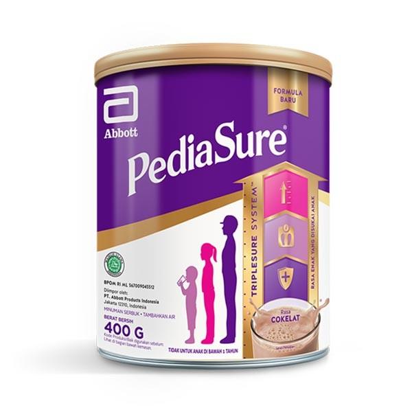 Gambar PEDIASURE COKLAT TRIPLESURE TIN 400G dari CV berkah masfer25 undefined Tokopedia