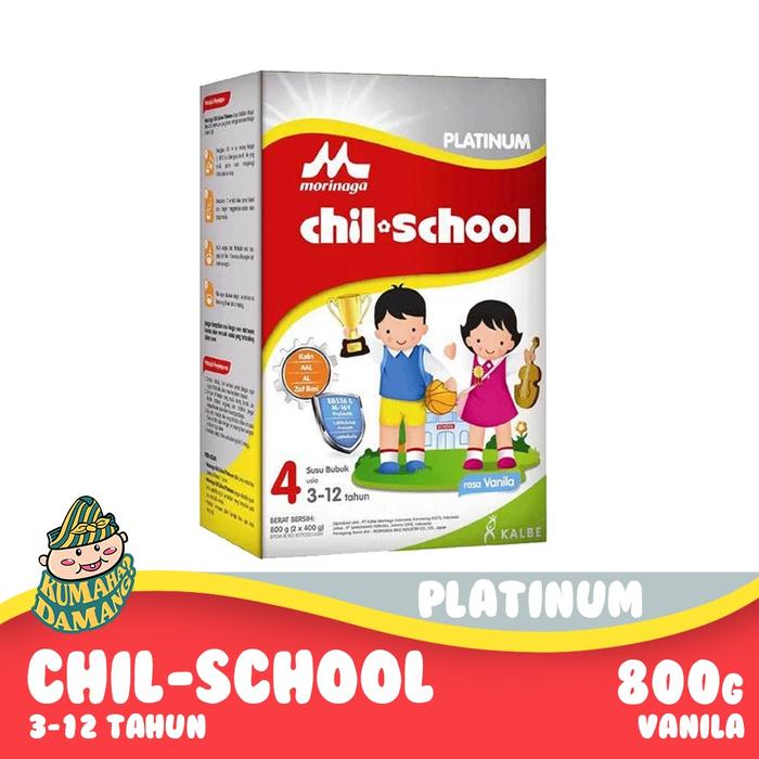 Gambar Morinaga Chil School Chilschool Platinum Vanila / Madu 800 gram - Vanilla dari Halo, yunacaha7 undefined 2 Tokopedia