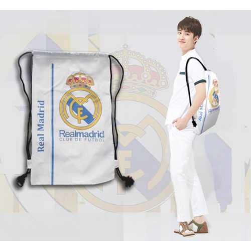 Gambar Dijual Real Madrid Drawstring Bag - Unofficial El Real Spanish League dari khoerunnisa_store undefined Tokopedia