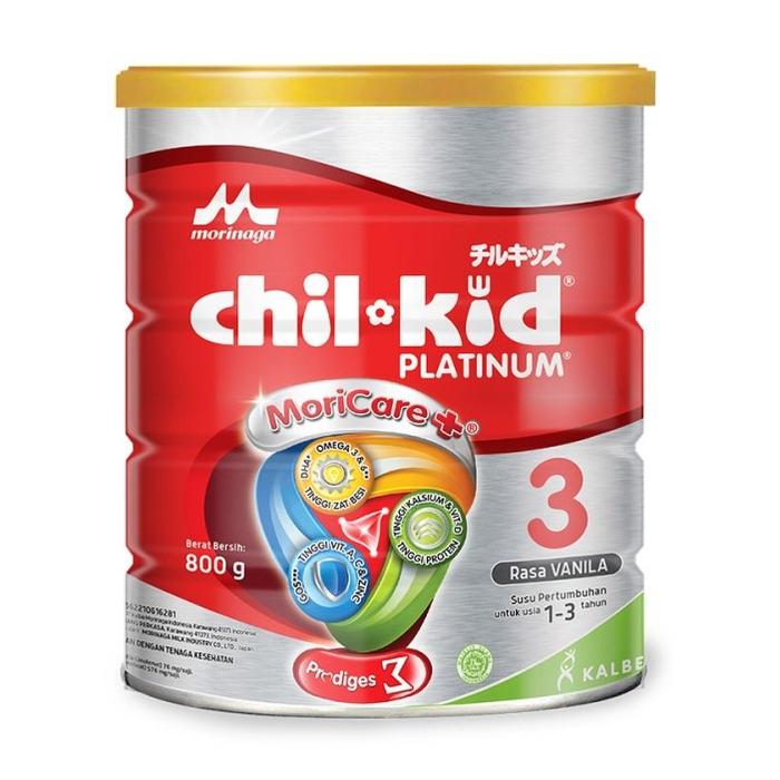 Gambar Chilkid Platinum Moricare 800 gr / Chil Kid Platinum Tahap 3 kemasan - VANILA 800GR dari Halo, yuramaka2 undefined 4 Tokopedia