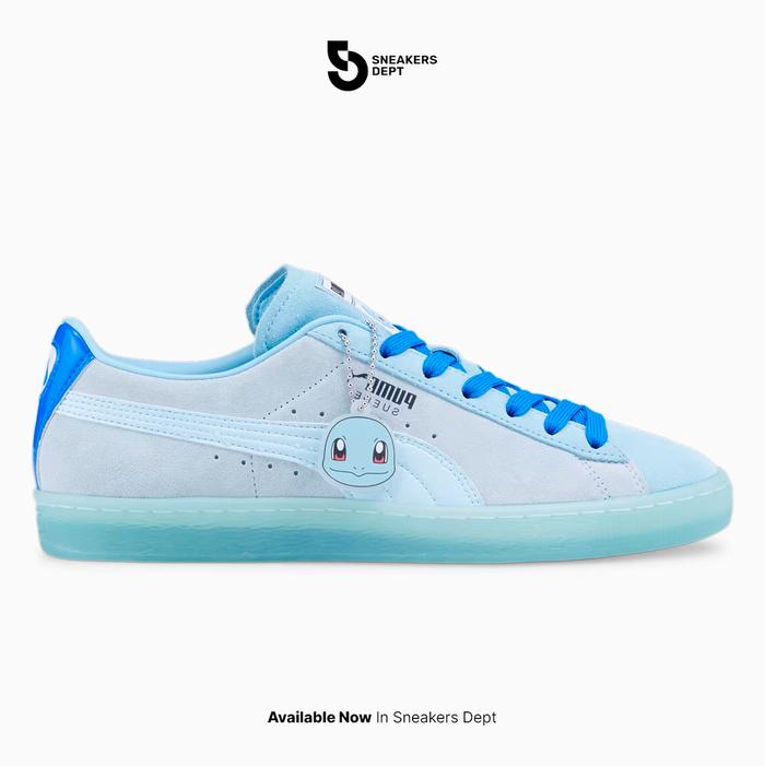 Gambar Sepatu Sneakers PUMA SUEDE CLASSICS X POKEMON "SQUIRTLE" 38732601 ORI - 38.5 dari SNEAKERS DEPT undefined Tokopedia