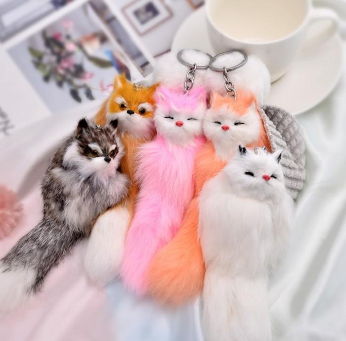 Gambar GK08 Gantungan Kunci Tas Motor Mobil Kucing Cute Cat gantungan - Orange dari SPOT8 undefined Tokopedia