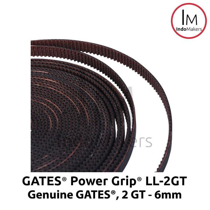 Gambar GATES POWERGRIP LL-2GT 3D PRINTER SYNCHRONOUS BELT 6MM dari riefanishop-1 undefined Tokopedia
