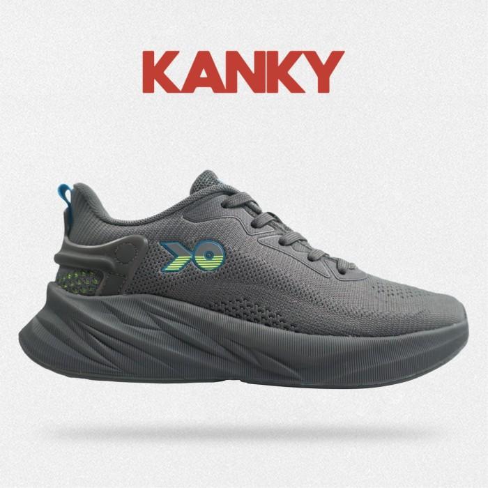 Gambar Kanky Hiro Nobunaga V2 - Sepatu Sneakers Casual Sport Sekolah Pria Dew - D. Grey, 40 dari Nowdoaction undefined Tokopedia